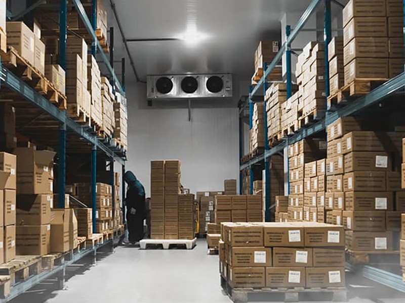 Armazéns climatizados para empresas