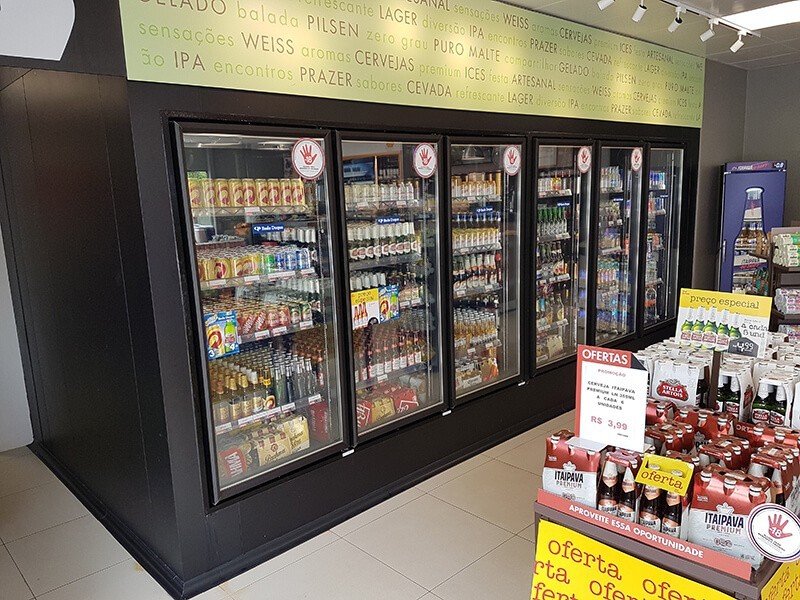 Câmaras frias para bebidas