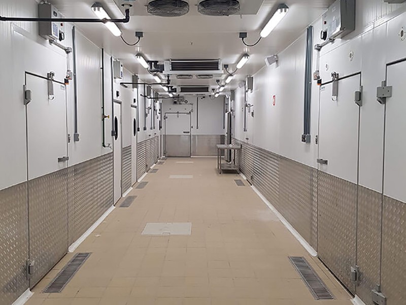 Câmaras frias conjugadas hoteis