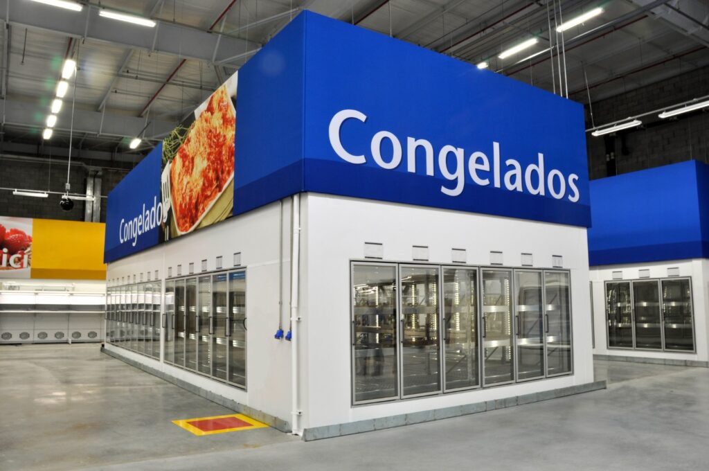 São Rafael câmaras frias porta vidro